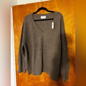 Old Navy SoSoft Cocoon Sweater in Mocha Taffy